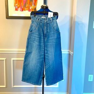 Frame Denim NWT Wide Leg Crop size 25